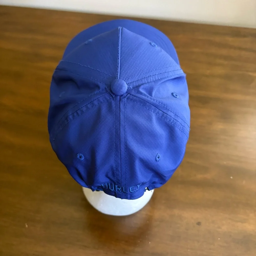 Hurley Blue Men's Hat Adjustable preppy sporty golf